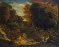 Huysmans Cornelis Forest Landscape - Hermitage